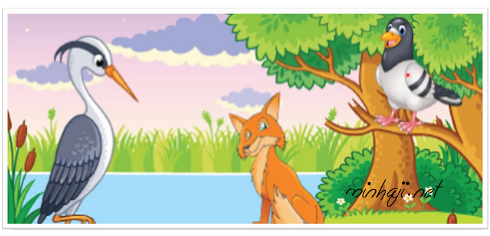 الحمامة والثّعلب ومالك الحزين الحمامة والثّعلب ومالك الحزين